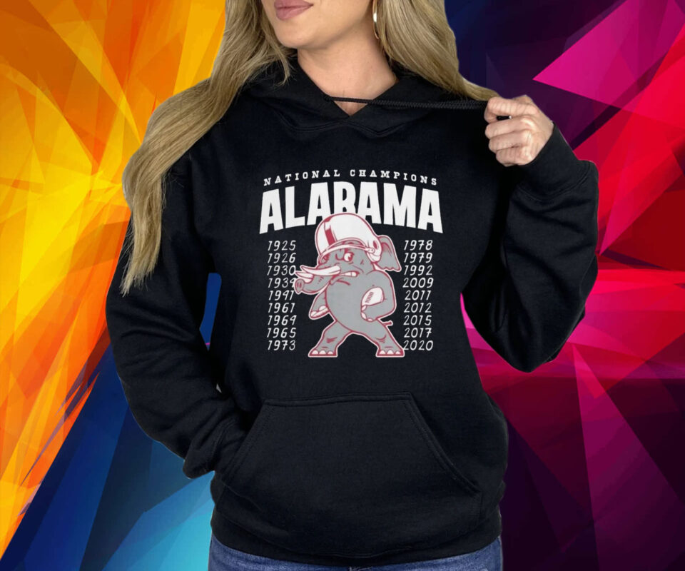 Alabama Football 18X National Championship Shirt