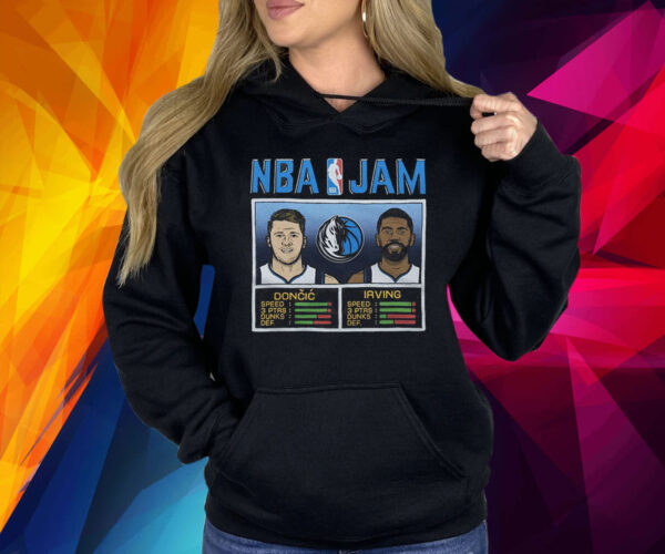 Nba Jam Mavericks Doncic And Irving Shirts