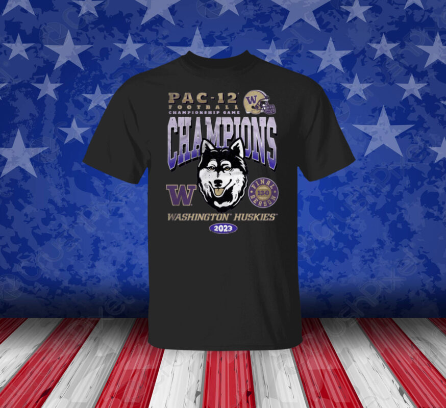 Washington Huskies Uw Pac 12 Championship TShirt