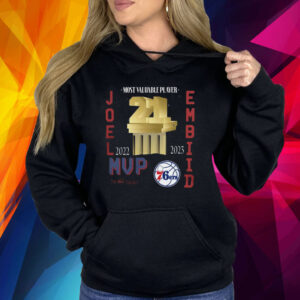 Joel Embiid Philadelphia 76ers 2023 NBA MVP Hoodie