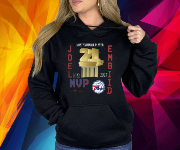 Joel Embiid Philadelphia 76ers 2023 NBA MVP Hoodie