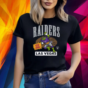 Tmnt Donatello X Las Vegas Raiders Homage Shirt