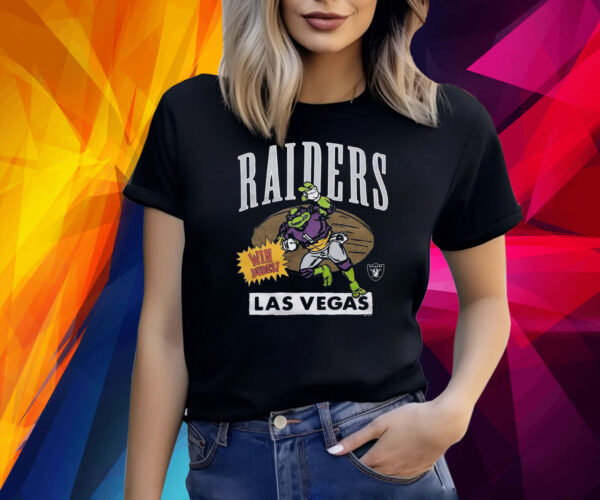 Tmnt Donatello X Las Vegas Raiders Shirt