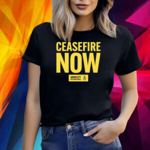 Free Palestine Ceasefire Now Amnesty International Shirt