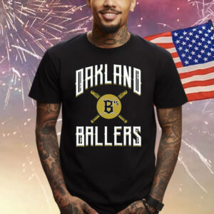 Oakland Ballers Bat Logo Shirts
