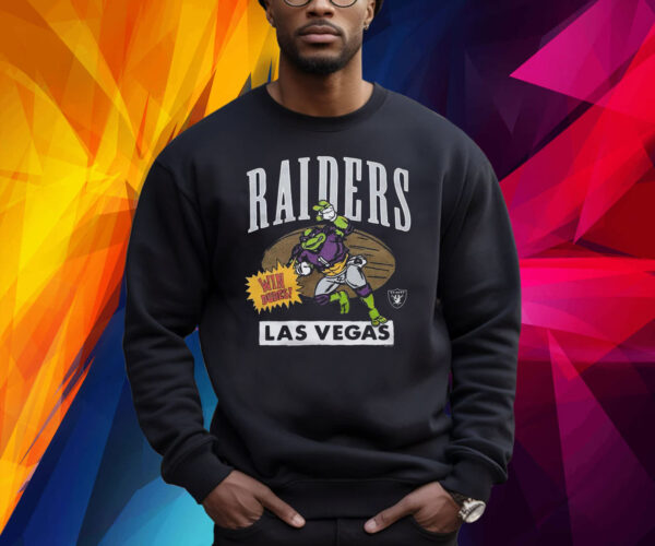 Tmnt Donatello X Las Vegas Raiders Shirt