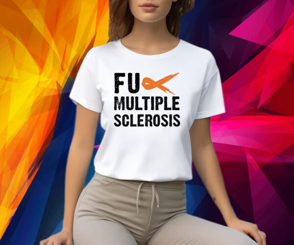Multiple Sclerosis Awareness Print Casual Shirts