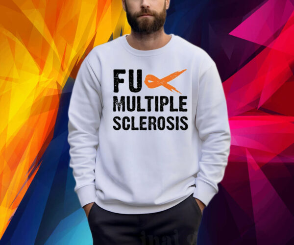 Multiple Sclerosis Awareness Print Casual Shirts