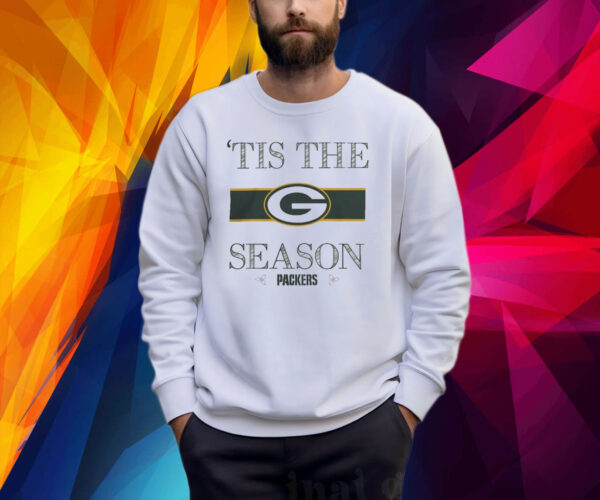 Green Bay Packers Tis The Season Gameday Take A Holiday Shirt