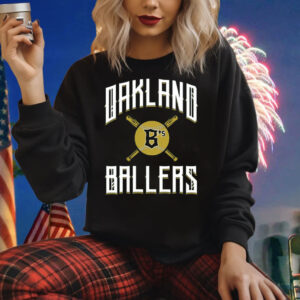 Oakland Ballers Bat Logo Shirts