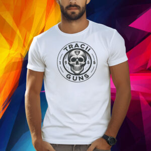 Tracii Guns Logo Circle Skull Shirt