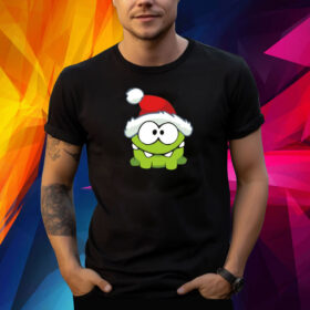 Cut The Rope Om Nom Santa Shirt