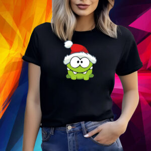 Cut The Rope Om Nom Santa Shirt