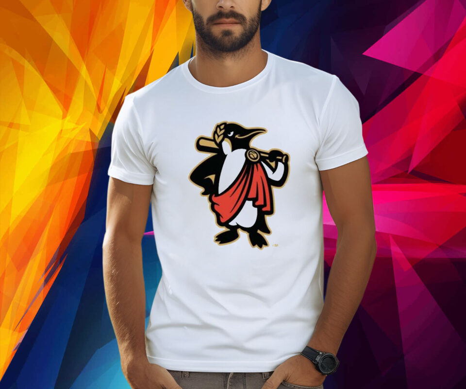 Rome Emperors Baseball Penguin Logo TShirt