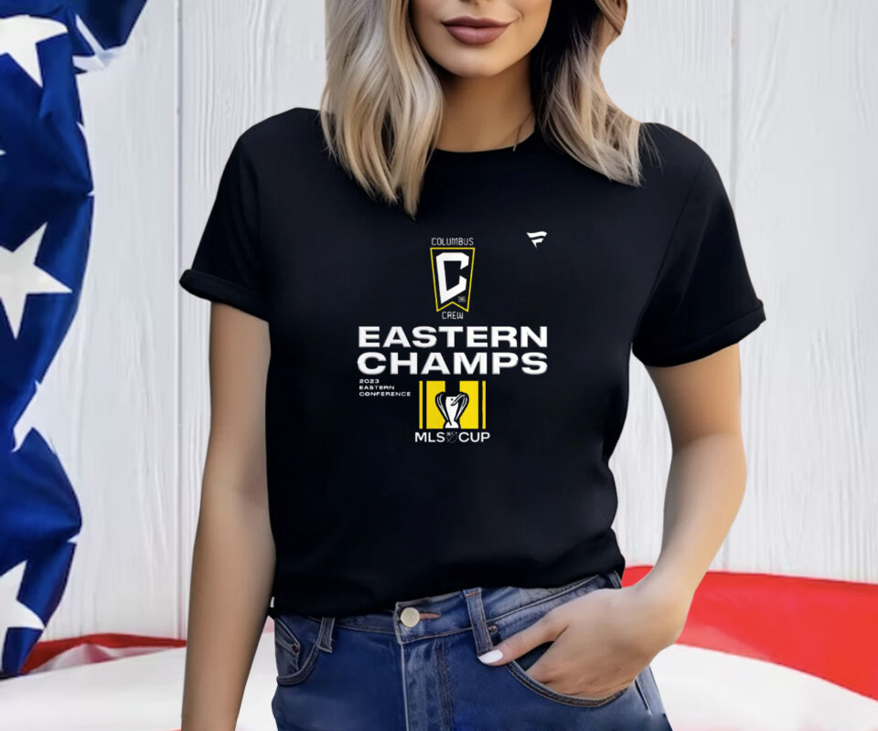 Columbus Crew 2023 Mls Eastern Conference Champions Locker Room TShirts