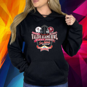 Arizona Wildcats Vs Oklahoma Sooners 2023 Alamo Bowl Matchup Hoodie