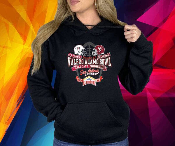 Arizona Wildcats Vs Oklahoma Sooners 2023 Alamo Bowl Matchup Hoodie