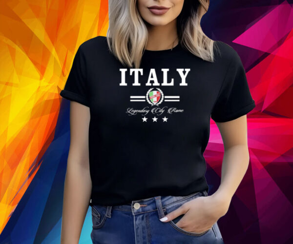 Eva Savagiou Italy Legendary City Rome Shirt