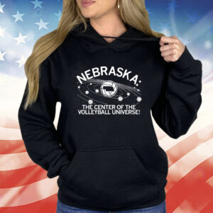 NEBRASKA: VOLLEYBALL UNIVERSE CHARCOAL SHIRT