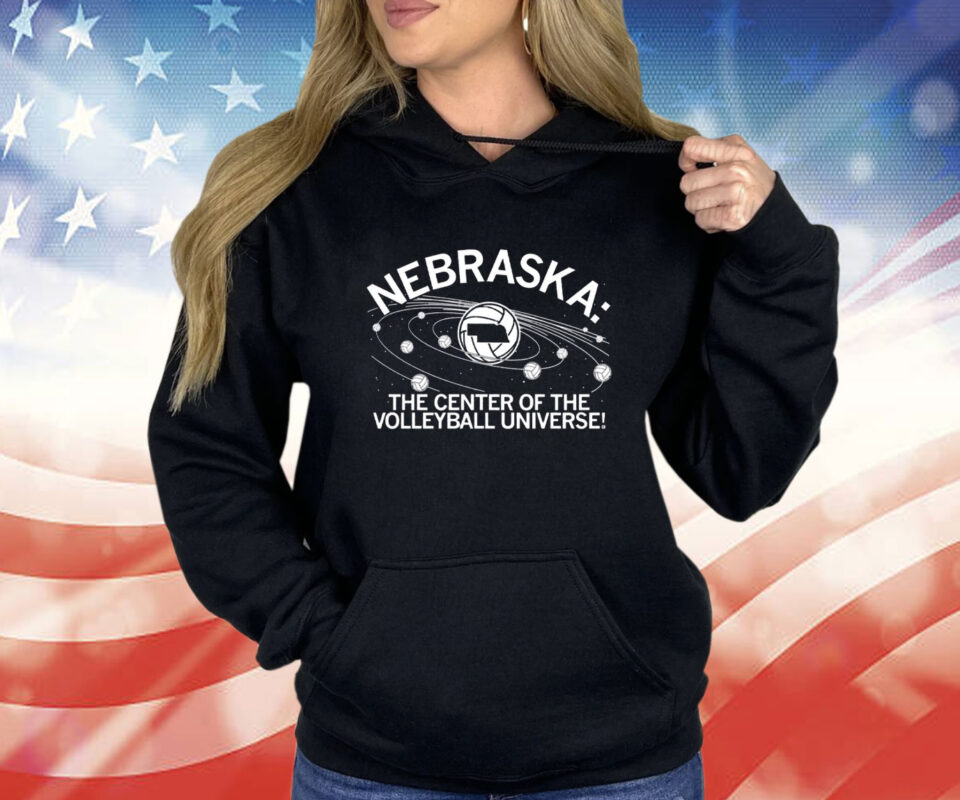 NEBRASKA: VOLLEYBALL UNIVERSE CHARCOAL SHIRT