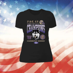 Washington Huskies Uw Pac 12 Championship Women T-Shirt
