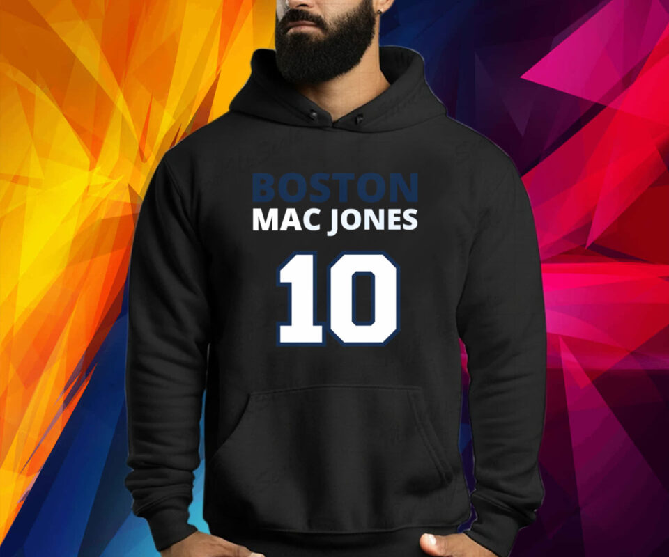 Boston No 10 Mac Jones Shirt