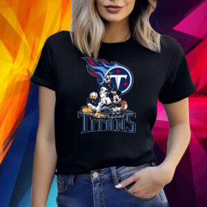 Tennessee Titans disney and friends NFL minnie mickey pluto Donald NFL Shirt