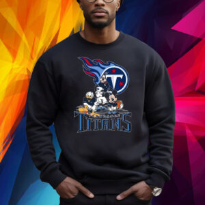 Tennessee Titans disney and friends NFL minnie mickey pluto Donald NFL Shirt