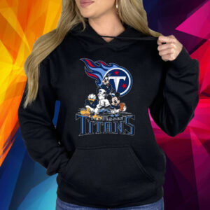 Tennessee Titans disney and friends NFL minnie mickey pluto Donald NFL Shirt