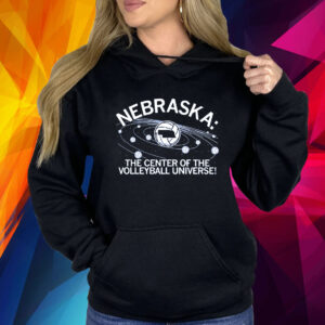 NEBRASKA: VOLLEYBALL UNIVERSE BLUE WOMEN HOODIE SHIRT