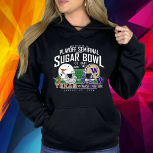 Washington Huskies Vs Texas Longhorns College Football Playoff 2024 Sugar Bowl Matchup Shirt