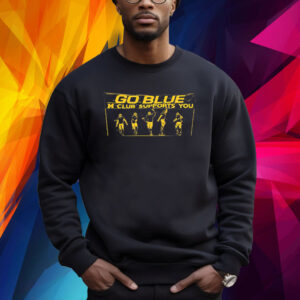 MICHIGAN FOOTBALL: MGOBLUE BANNER SWEATSHIRT