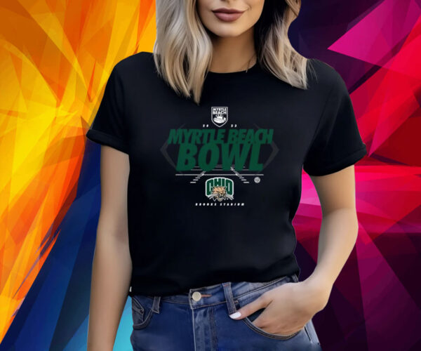 Ohio Bobcats 2023 Myrtle Beach Bowl Brooks Stadium Shirt