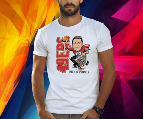 Brock purdy san francisco 49ers homage caricature player Shirt