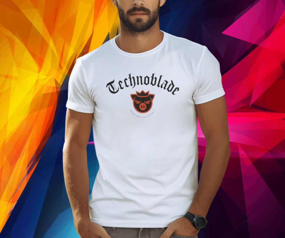 Technoblade Merch To Eternity Shirt