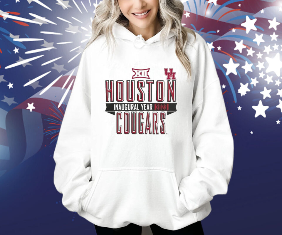 University Of Houston Cougars Big 12 Inaugural Year Hoodie Shirt