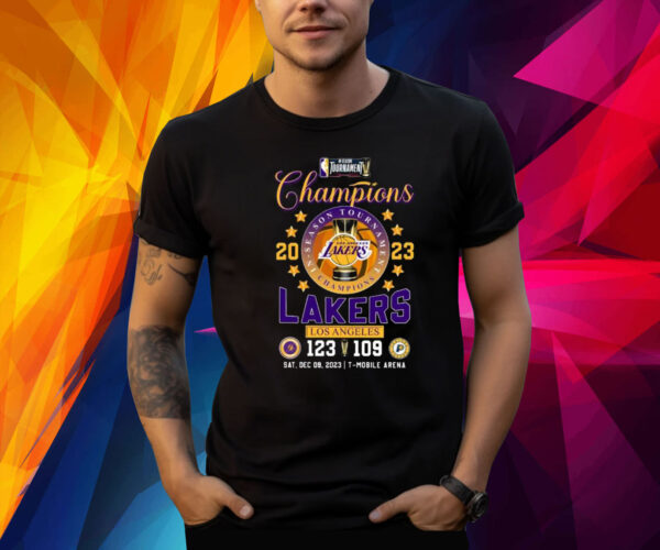 Champions 2023 In-Season Tournament Lakers Shirt