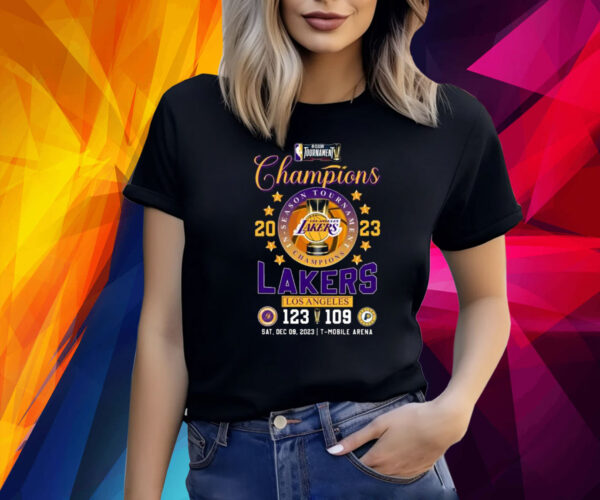 Champions 2023 In-Season Tournament Lakers Shirt