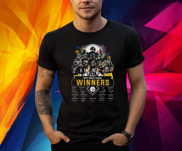 Steelers 2023 NFC Wild Card Winners Signature Shirt