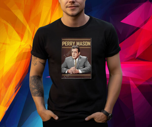 Liz churchill wearing perry mason TV series 1957 poster Shirt