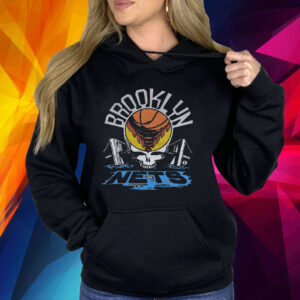 Nba X Grateful Dead X Nets Skull Shirt