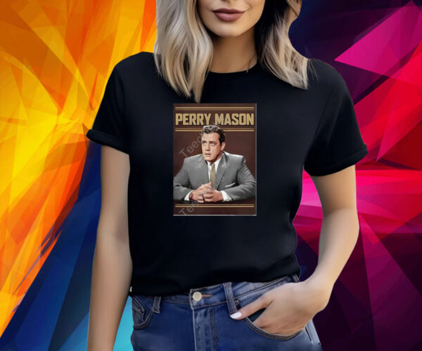 Liz churchill wearing perry mason TV series 1957 poster Shirt