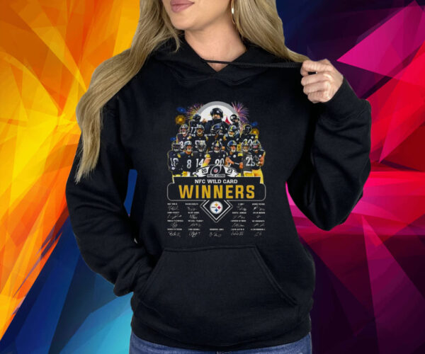 Steelers 2023 NFC Wild Card Winners Signature Shirt