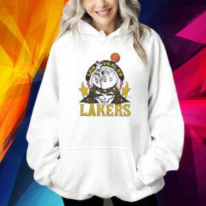 Nba X Grateful Dead X Lakers Skull Shirt
