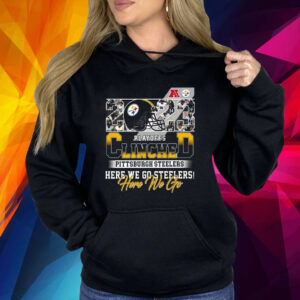 Steelers 2023 Playoffs Clinched Here We Go Shirt