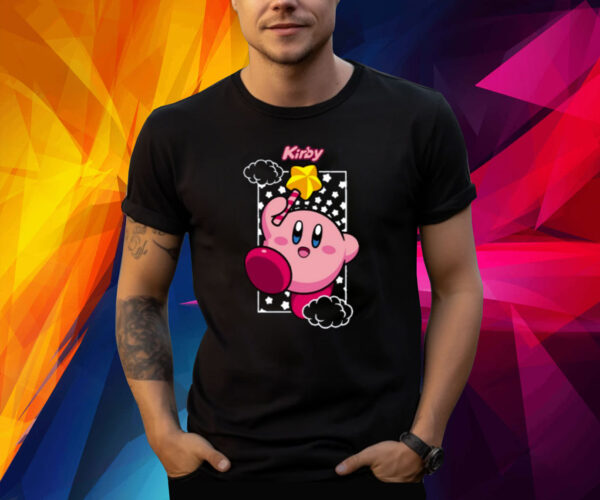 Bioworld Kirby Main Character With Star Rod Full Shirt