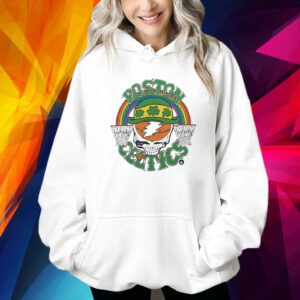 Nba X Grateful Dead X Celtics Skull Shirt