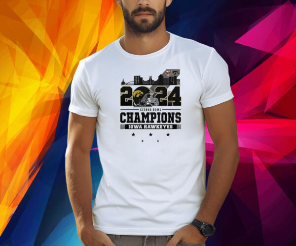 2024 Citrus Bowl Champions Iowa Hawkeyes Shirt