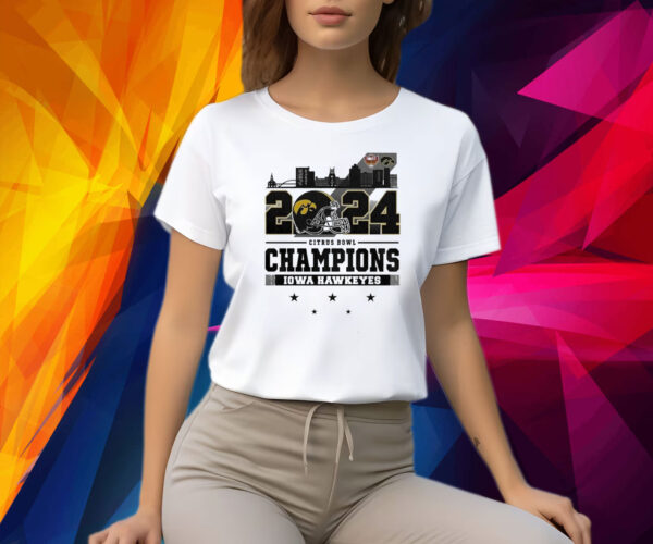 2024 Citrus Bowl Champions Iowa Hawkeyes Shirt