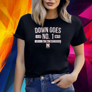 NEBRASKA BASKETBALL: DOWN GOES NO. 1 SHIRT